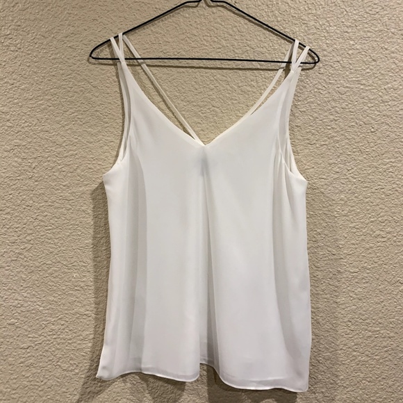 Topshop Tops - Topshop White Tank